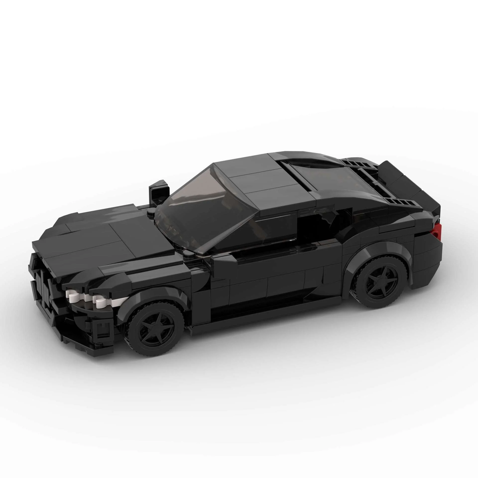 Children's Building Blocks Sports Car Racing Car Assembling Toys - Image 5