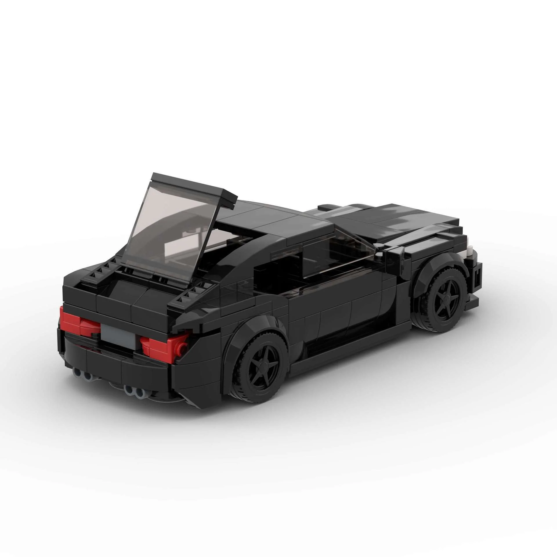 Children's Building Blocks Sports Car Racing Car Assembling Toys - Image 6