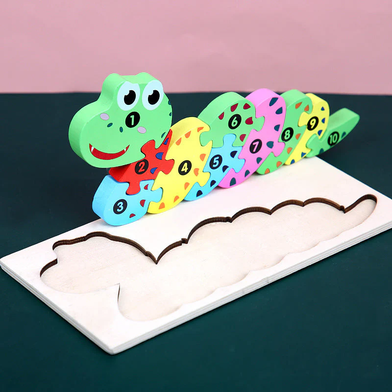 Children's Cartoon Number Animal Puzzle - Image 11