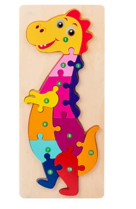 Children's Cartoon Number Animal Puzzle - Image 31