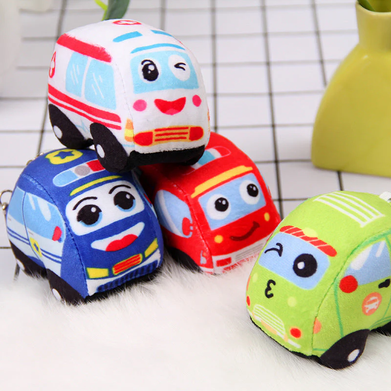 Children's Cognitive Simulation Toy Car Plush Doll - Image 3