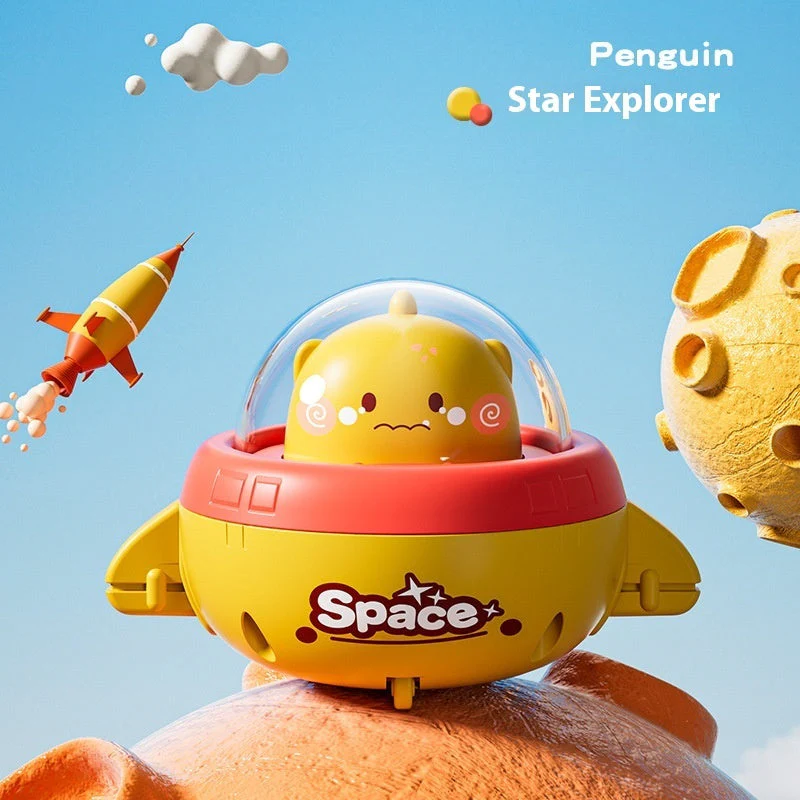 Children's Cute Puzzle Press Car Toy - Image 12