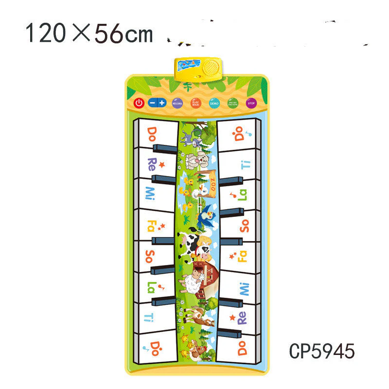 Children's Early Childhood Education Animal Piano Mat Multifunctional Music Blanket Toy - Image 17