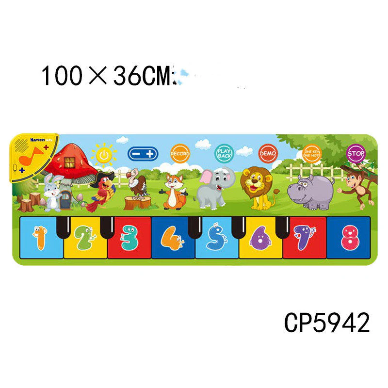 Children's Early Childhood Education Animal Piano Mat Multifunctional Music Blanket Toy - Image 18