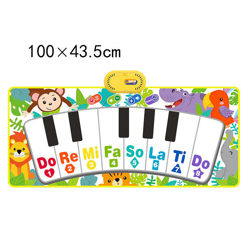 Children's Early Childhood Education Animal Piano Mat Multifunctional Music Blanket Toy - Image 5