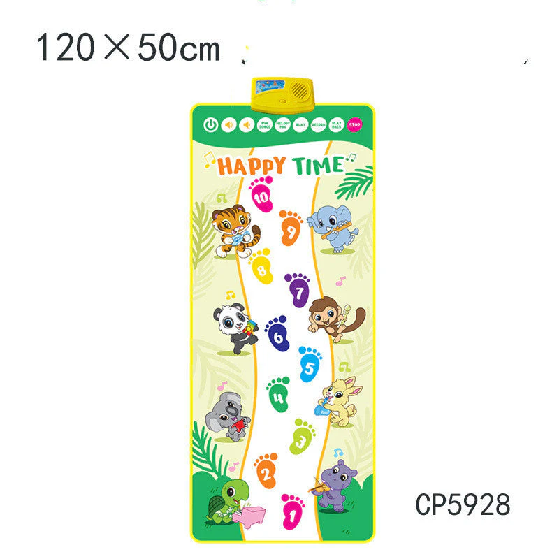 Children's Early Childhood Education Animal Piano Mat Multifunctional Music Blanket Toy - Image 6