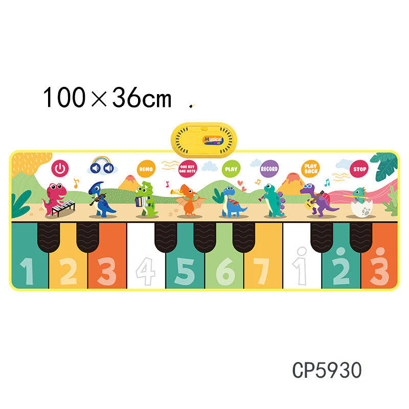 Children's Early Childhood Education Animal Piano Mat Multifunctional Music Blanket Toy - Image 7