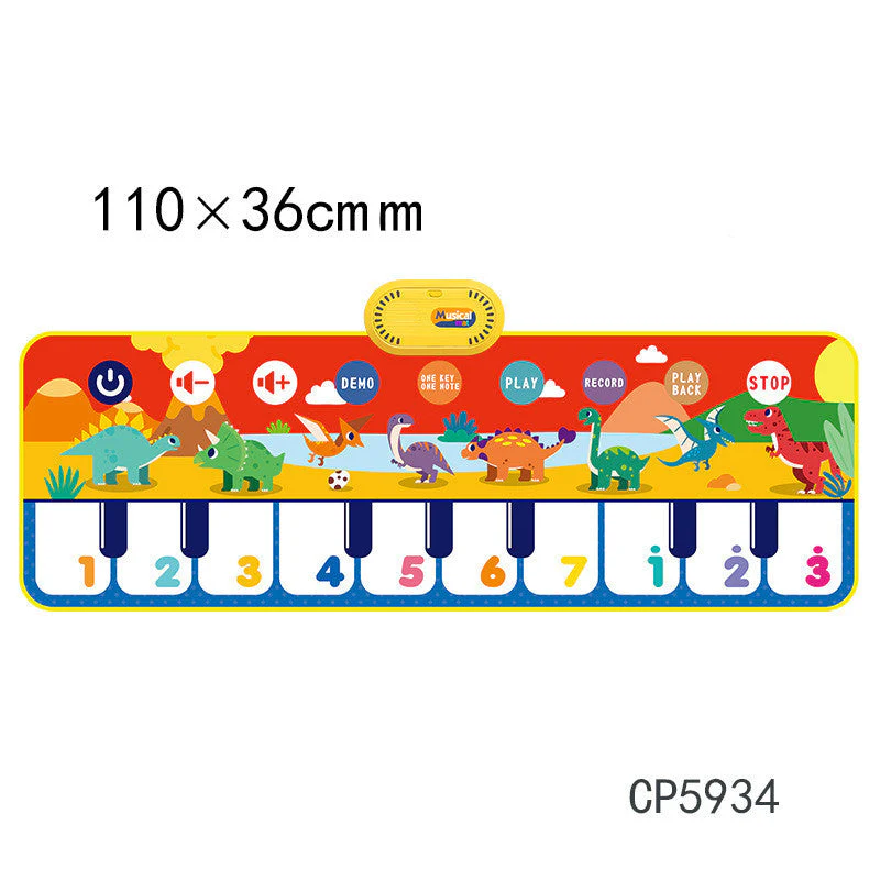 Children's Early Childhood Education Animal Piano Mat Multifunctional Music Blanket Toy - Image 8