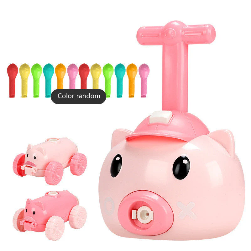 Children's Educational Toys For Piggy Pneumatic Car - Image 3