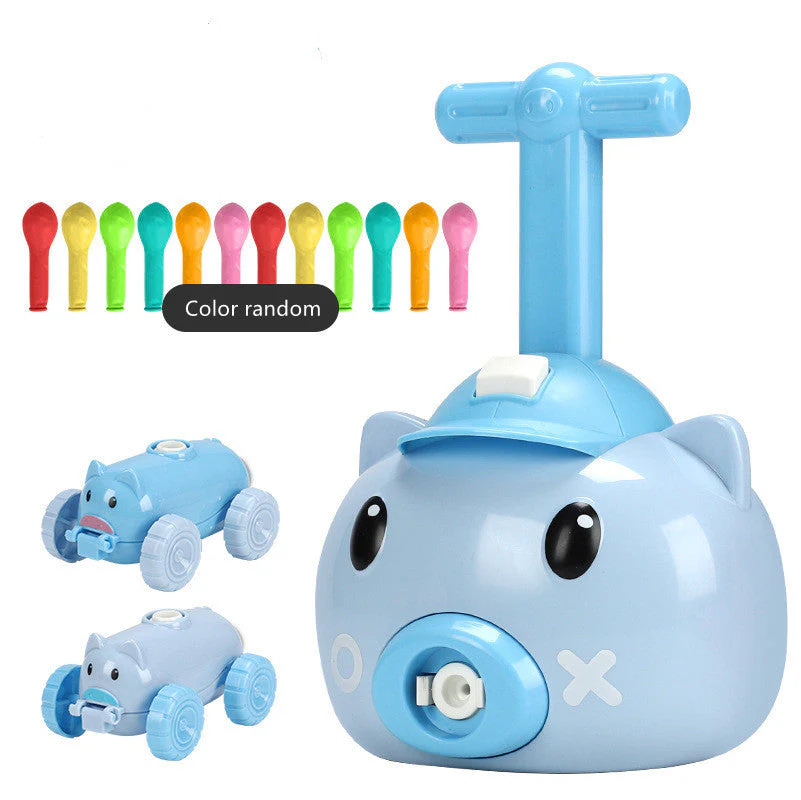 Children's Educational Toys For Piggy Pneumatic Car - Image 4