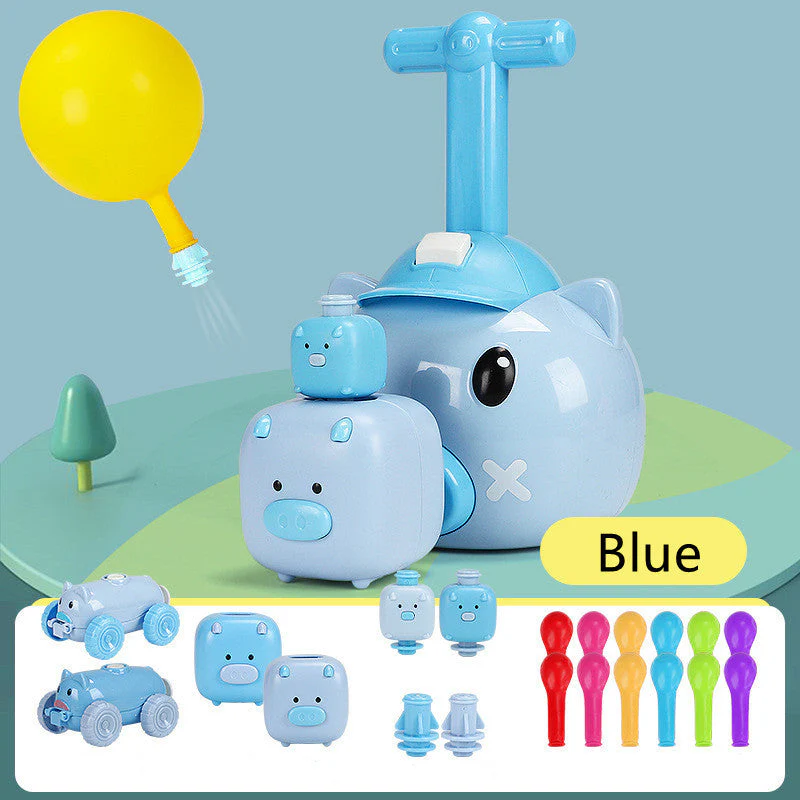 Children's Educational Toys For Piggy Pneumatic Car - Image 6