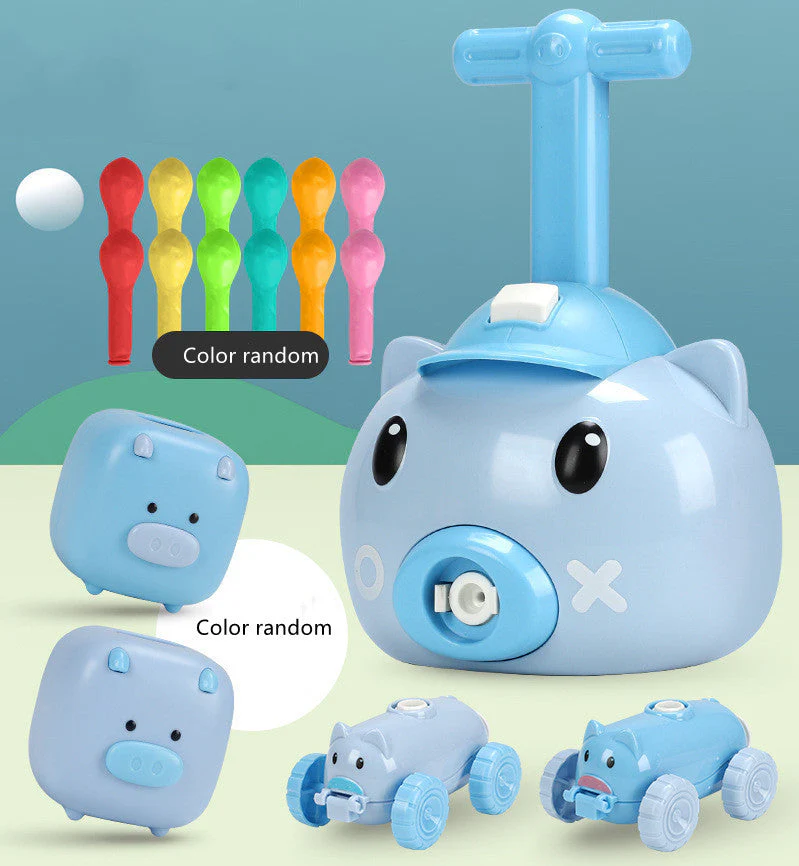 Children's Educational Toys For Piggy Pneumatic Car - Image 8