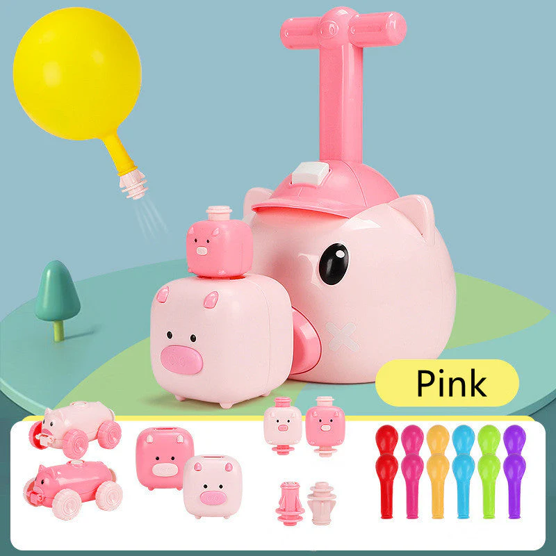 Children's Educational Toys For Piggy Pneumatic Car - Image 9