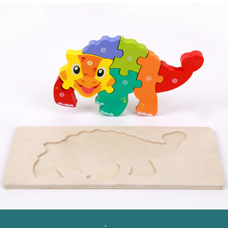 Children's Educational Toys Wooden Three-dimensional Montessori - Image 4