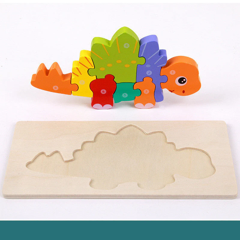 Children's Educational Toys Wooden Three-dimensional Montessori - Image 7