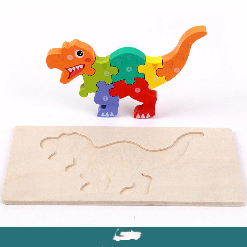 Children's Educational Toys Wooden Three-dimensional Montessori - Image 8
