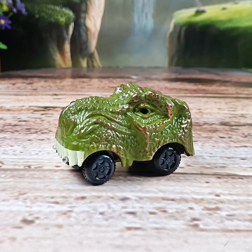 Children's Electric Assembled Track Racing Simulation Animal Tyrannosaurus Dinosaur Toy Puzzle Boy Gift - Image 10