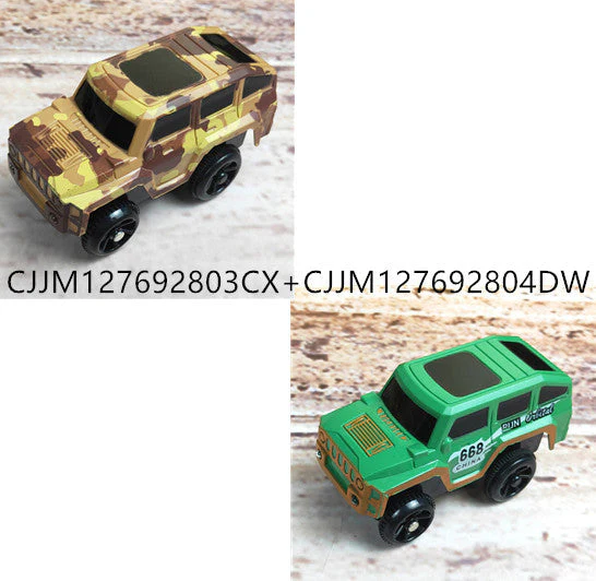 Children's Electric Assembled Track Racing Simulation Animal Tyrannosaurus Dinosaur Toy Puzzle Boy Gift - Image 12