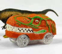 Children's Electric Assembled Track Racing Simulation Animal Tyrannosaurus Dinosaur Toy Puzzle Boy Gift - Image 21