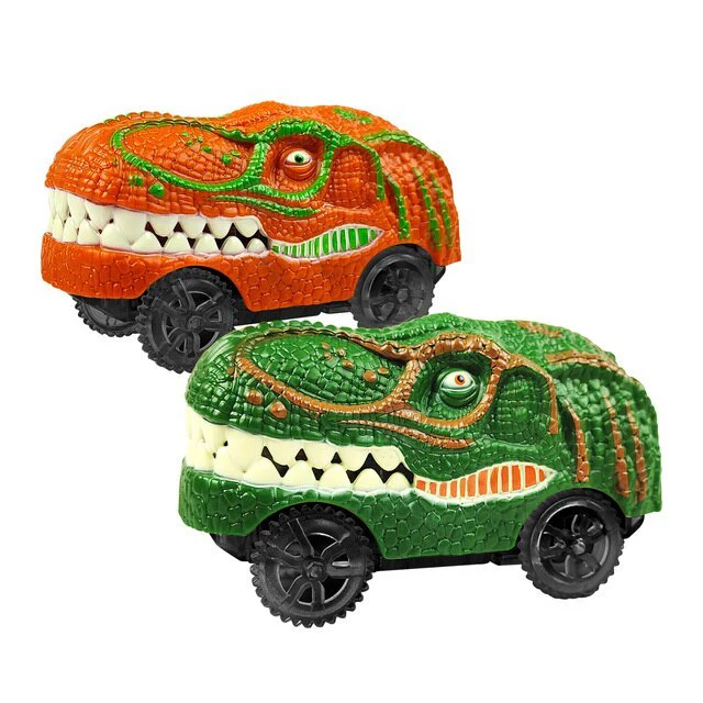 Children's Electric Assembled Track Racing Simulation Animal Tyrannosaurus Dinosaur Toy Puzzle Boy Gift - Image 36