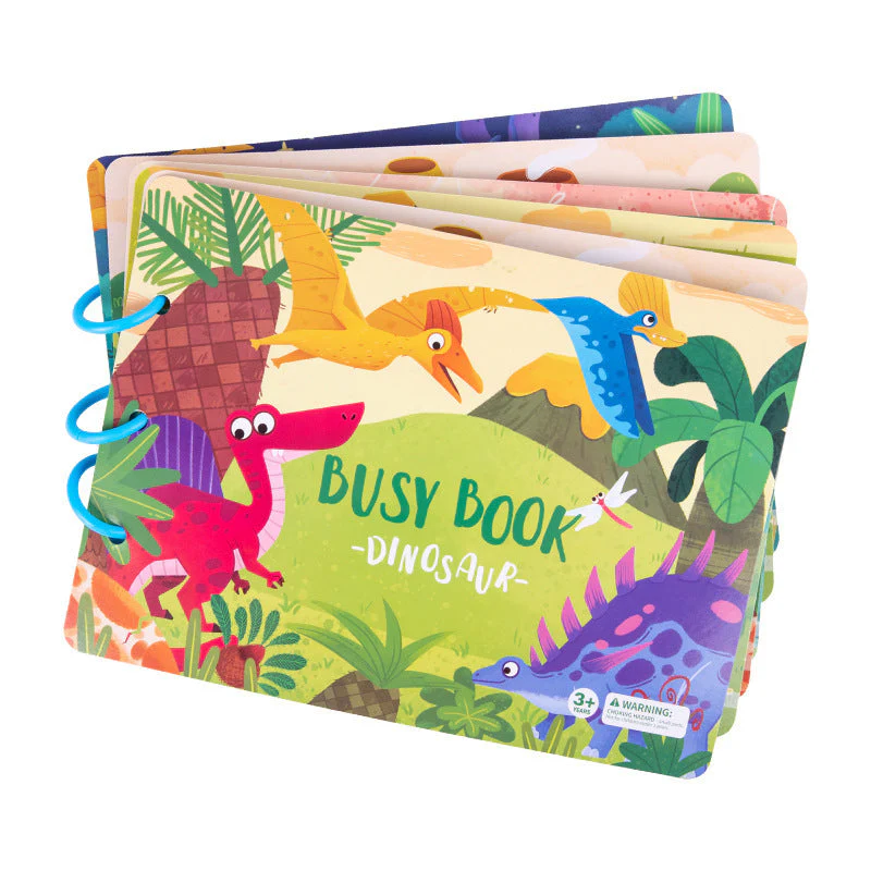 Children's Enlightenment Animal Sticker Book Puzzle Educational Toys Baby Montessori Early Education - Image 6