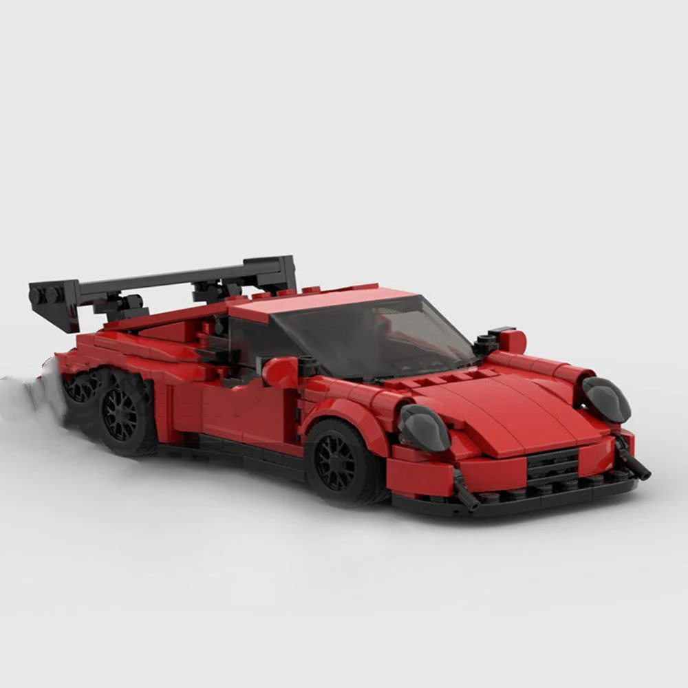 Children's Fashion Simple Racing Super Running Building Blocks Toys - Image 2