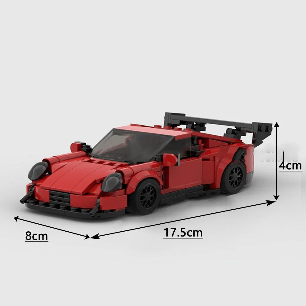 Children's Fashion Simple Racing Super Running Building Blocks Toys - Image 8