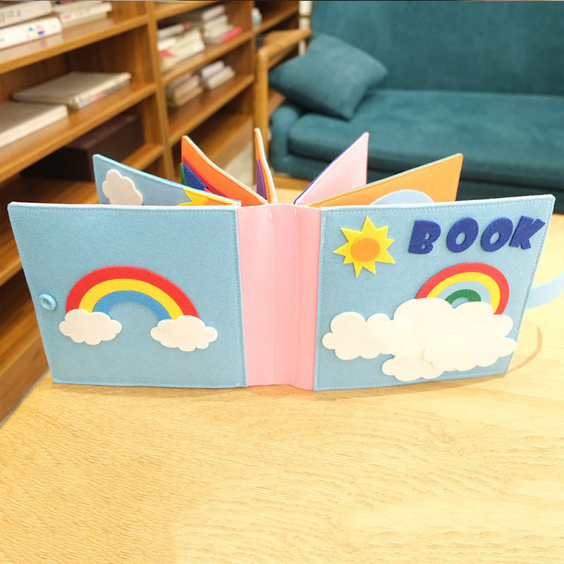 Children's Felt Puzzle Learning Book - Image 2