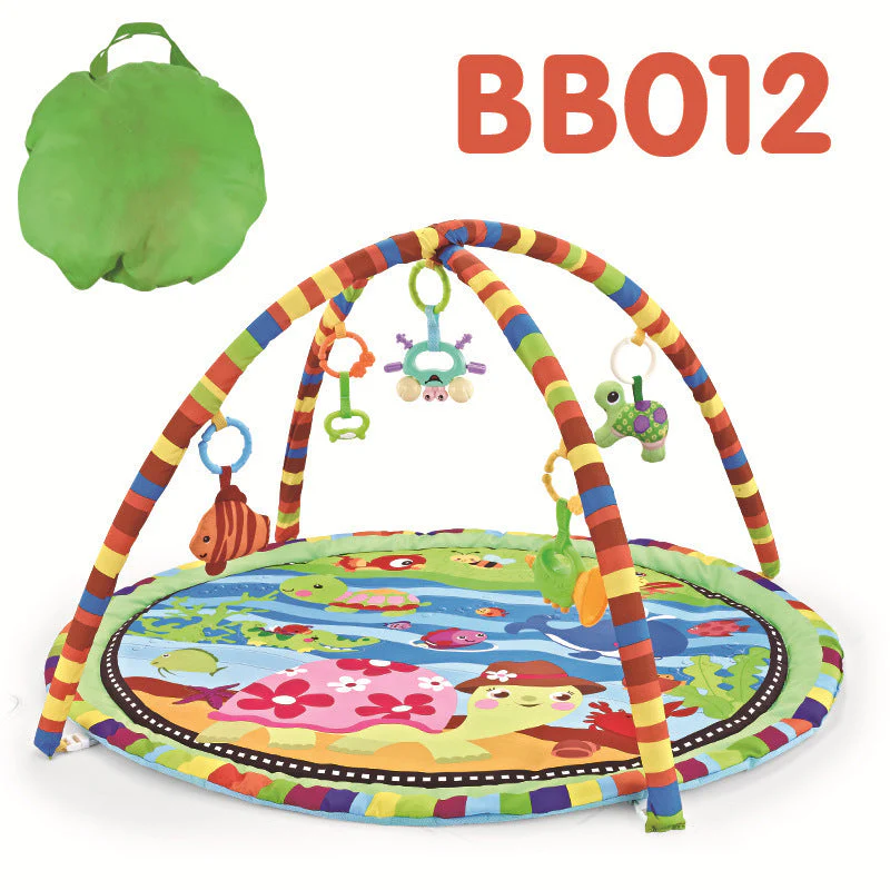 Children's Fitness Rack Game Round Blanket Crawling Floor Mat Toys - Image 4