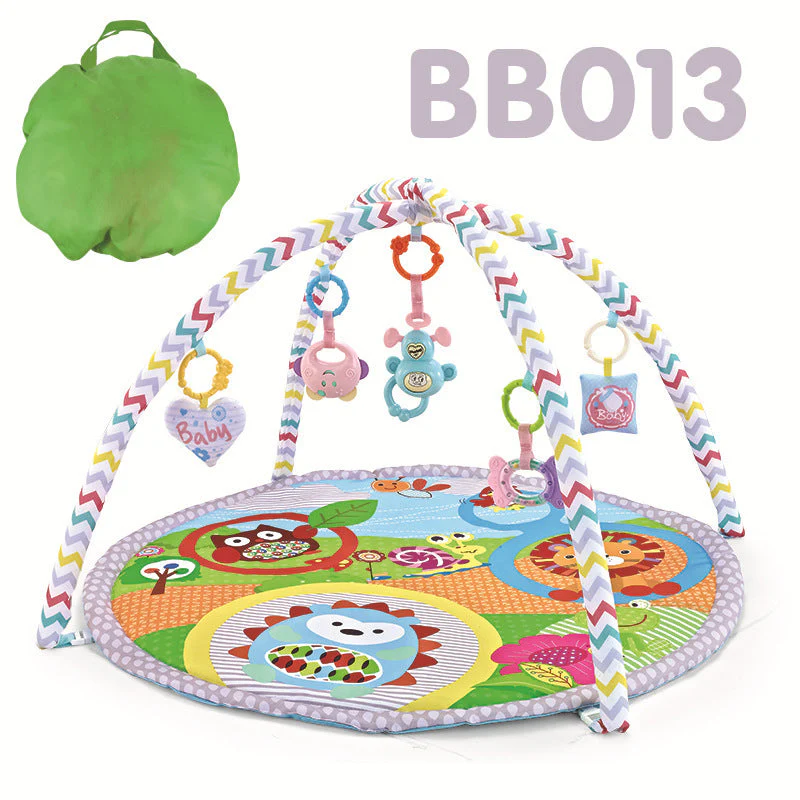 Children's Fitness Rack Game Round Blanket Crawling Floor Mat Toys - Image 5