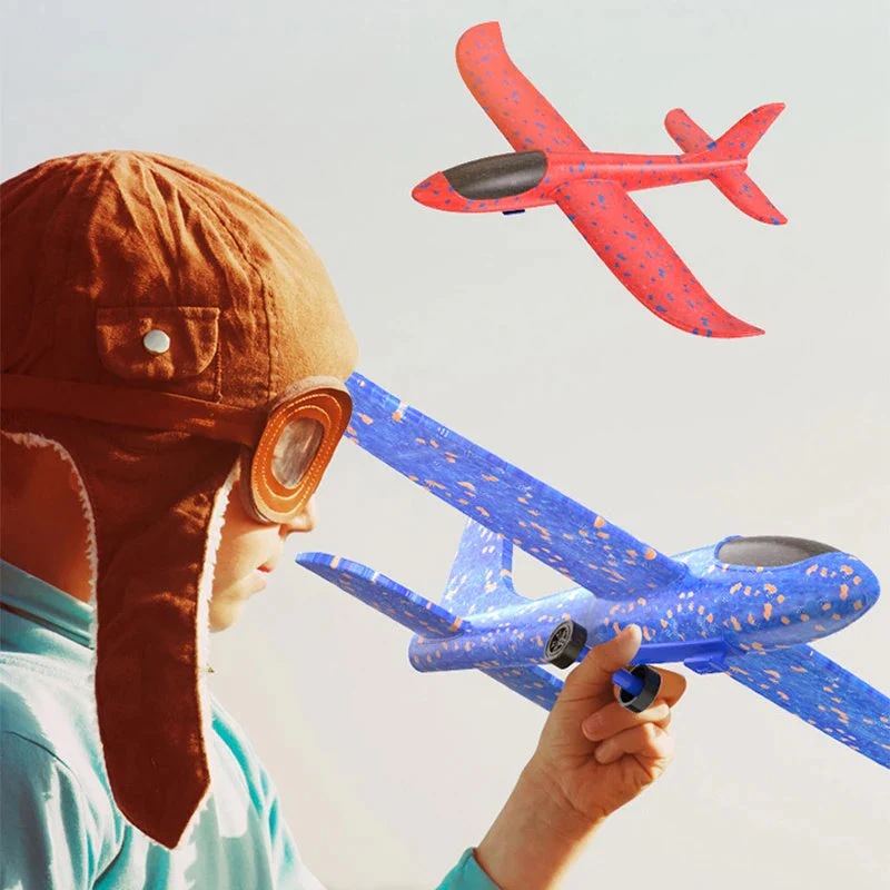 Children's Foam Ejection Aircraft Toys Parent-Child Interaction Outdoor Foam Aircraft Park - Image 4