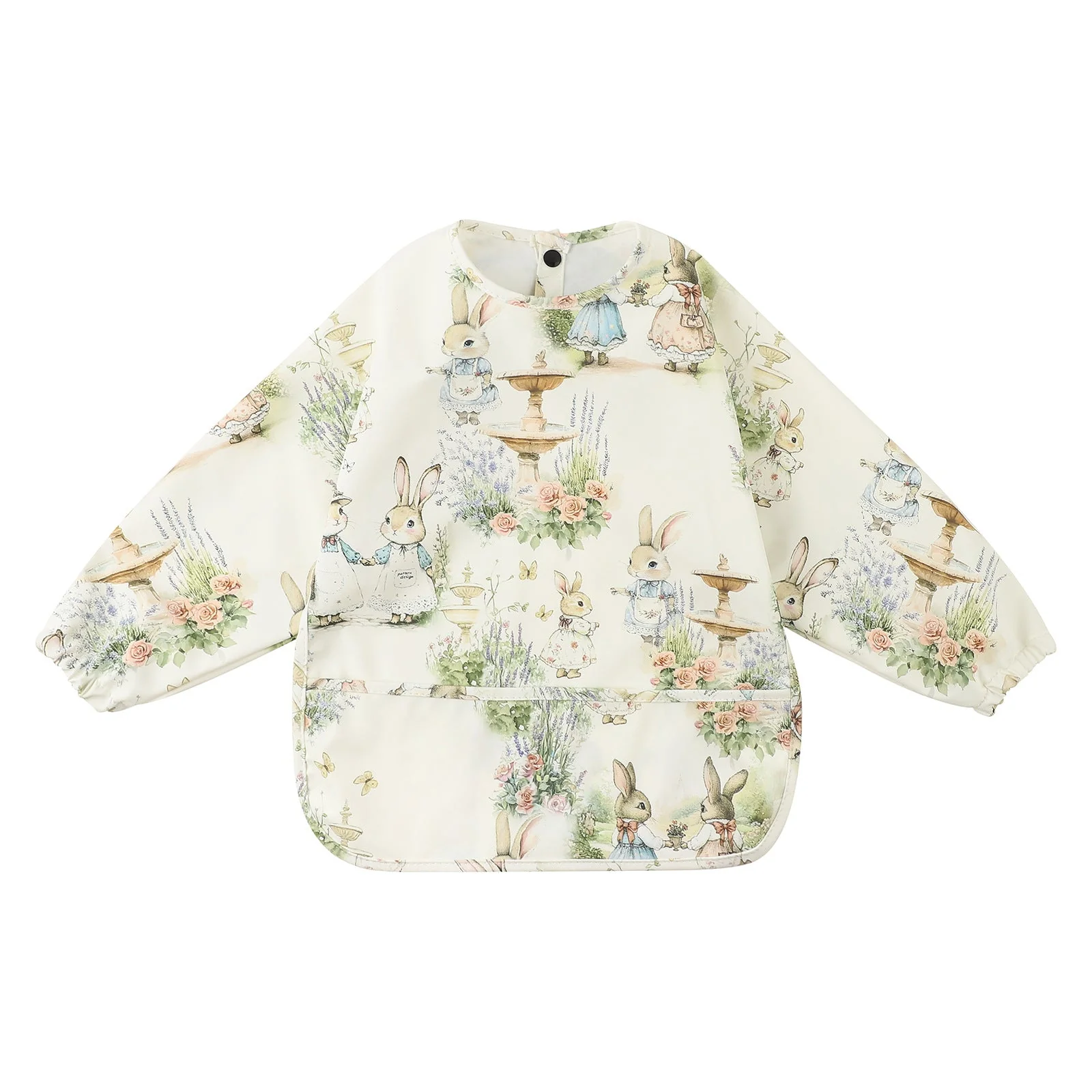 Children's Gown Waterproof Inside-out Bib - Image 2