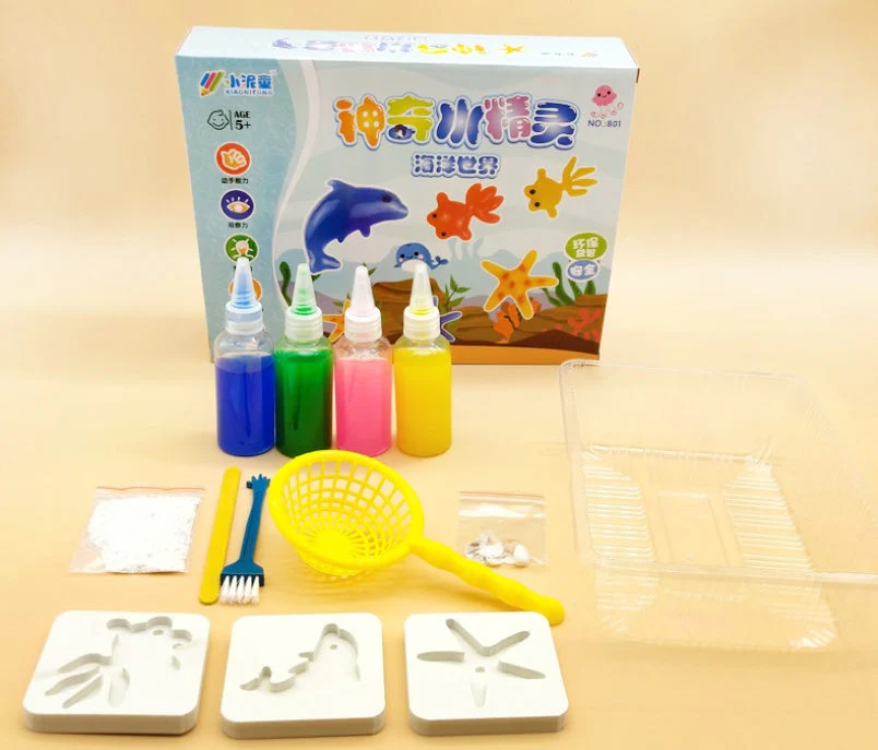 Children's Ocean Water Baby Crystal Mud DIY Water Elf Toy Set - Image 10