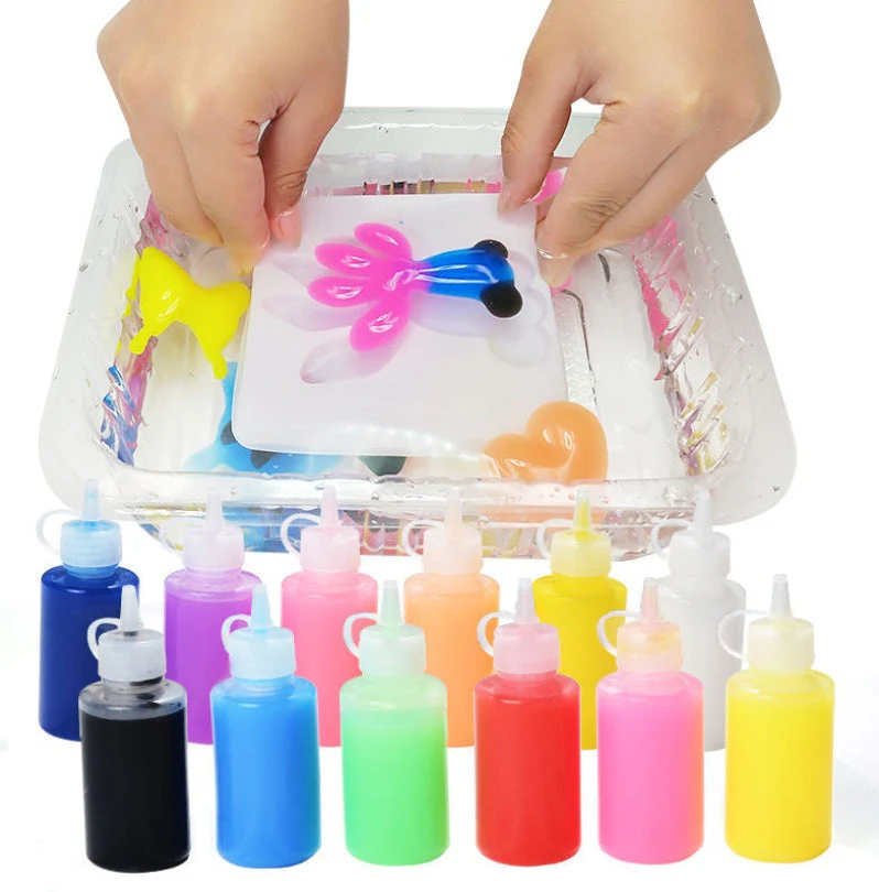 Children's Ocean Water Baby Crystal Mud DIY Water Elf Toy Set - Image 2