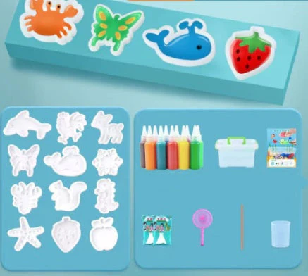 Children's Ocean Water Baby Crystal Mud DIY Water Elf Toy Set - Image 5