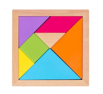 Children's Pine Tangram Early Education Patchwork Toy - Image 8