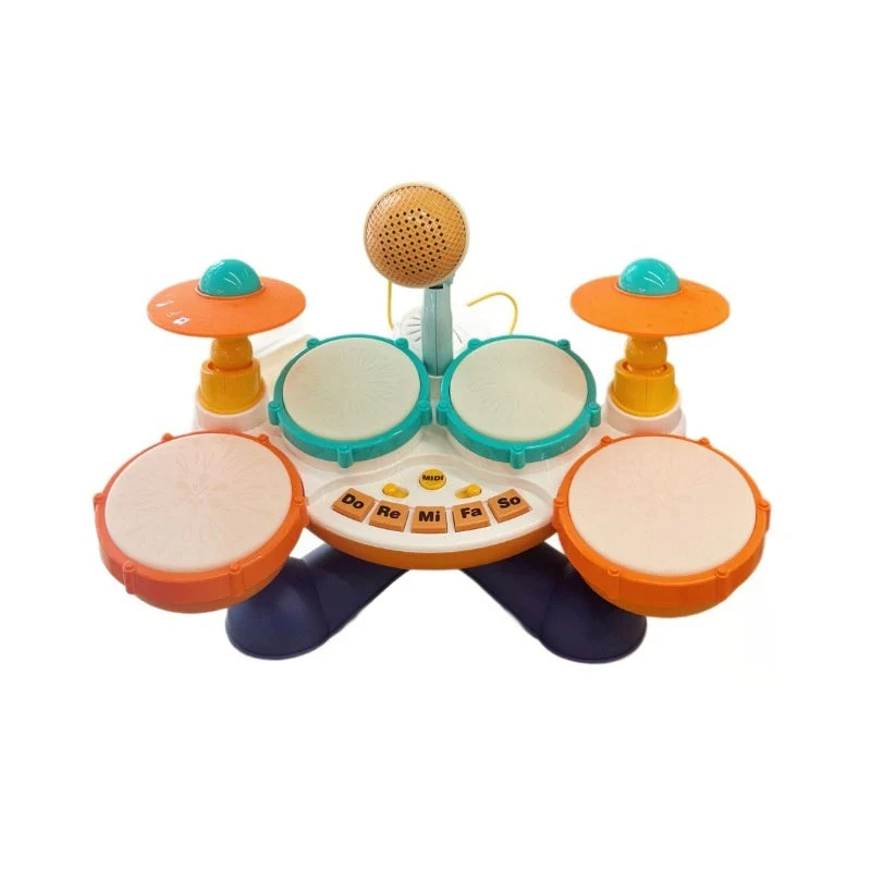 Children's Simulation Jazz Drum Kit Early Education Music Toys - Image 5