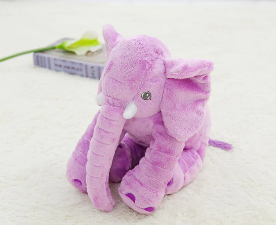 Children's Soothing Elephant Plush Toy Pillow - Image 10