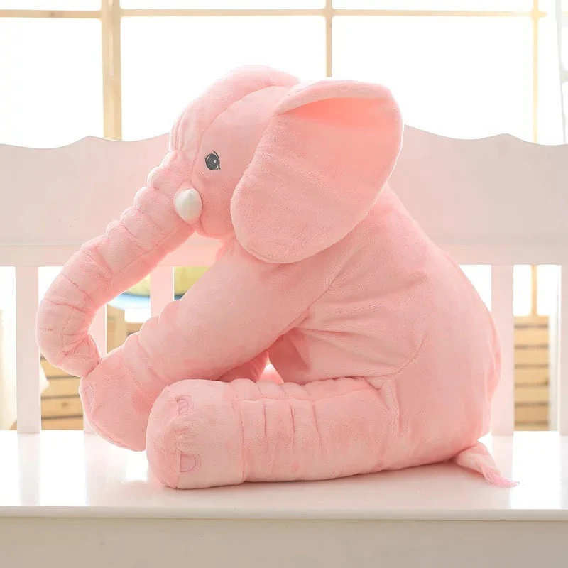 Children's Soothing Elephant Plush Toy Pillow - Image 13