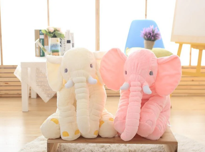 Children's Soothing Elephant Plush Toy Pillow - Image 16