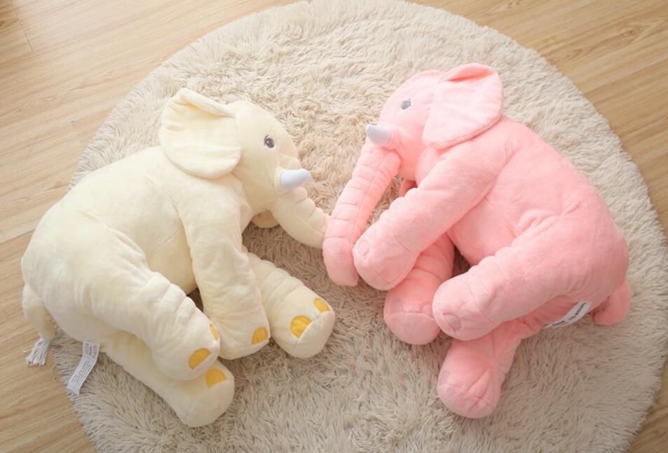 Children's Soothing Elephant Plush Toy Pillow - Image 17