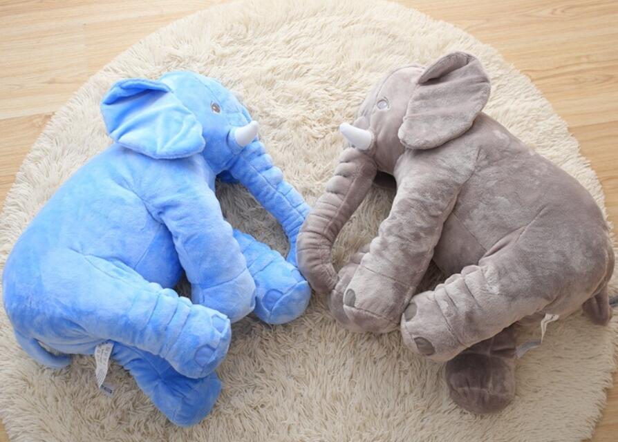 Children's Soothing Elephant Plush Toy Pillow - Image 3