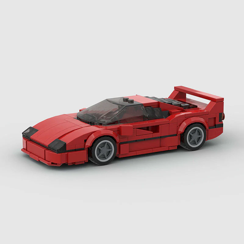 Children's Sports Car Building Block Toys - Image 6