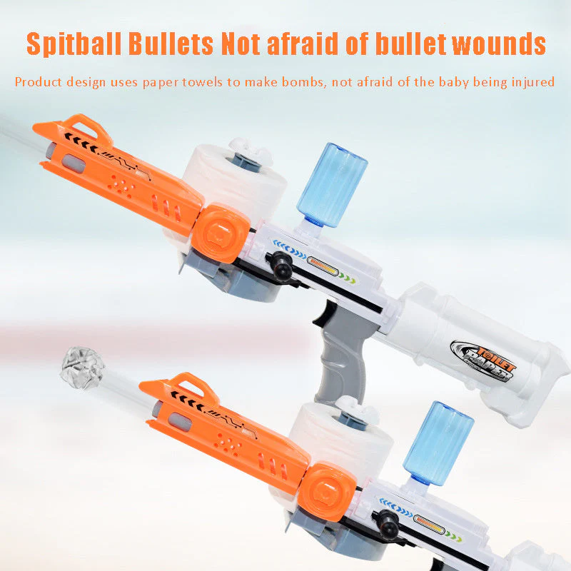 Children's Toilet Paper Launcher Plastic Toy - Image 4