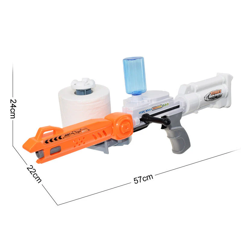 Children's Toilet Paper Launcher Plastic Toy - Image 6