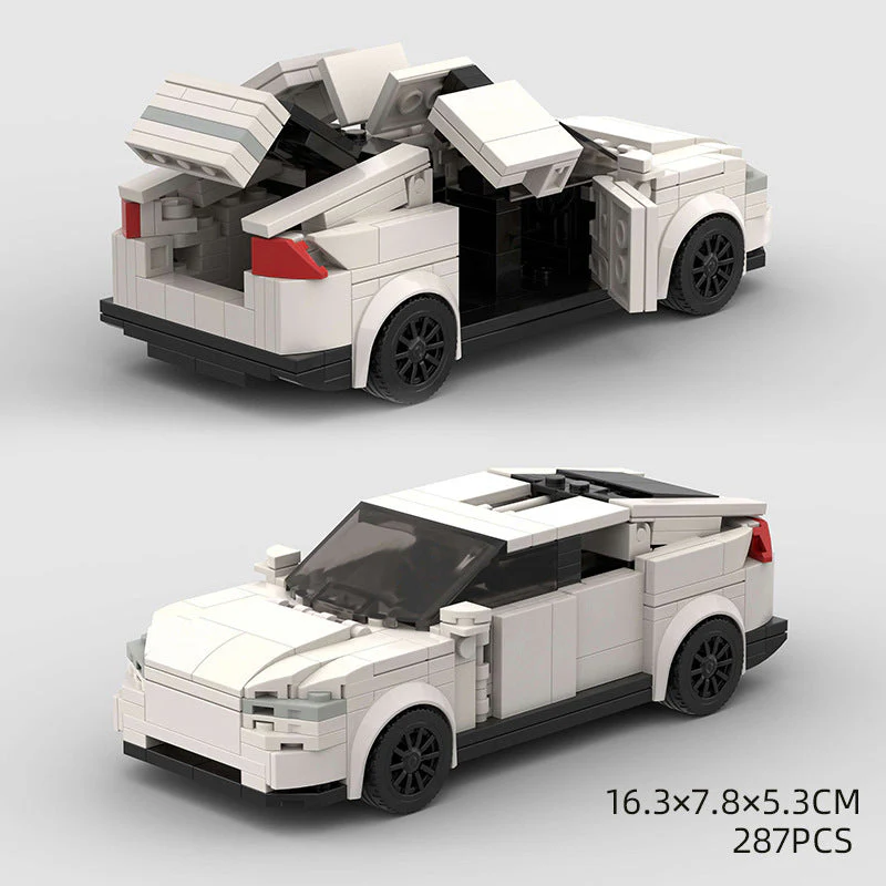 Children's Toys Car Model Sports Car And Small Particle Building Blocks MOC Educational Toys - Image 10