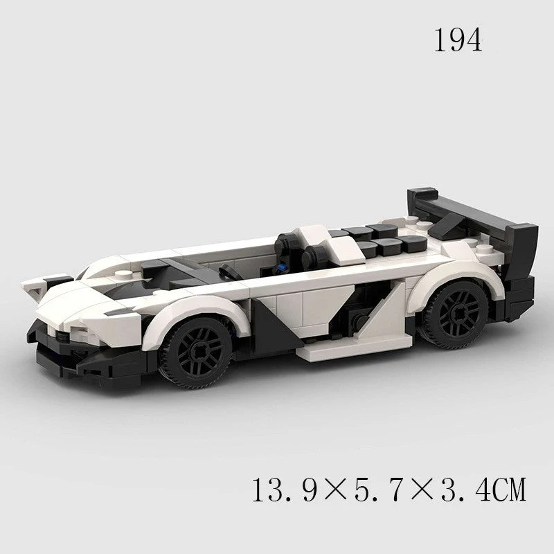 Children's Toys Car Model Sports Car And Small Particle Building Blocks MOC Educational Toys - Image 11