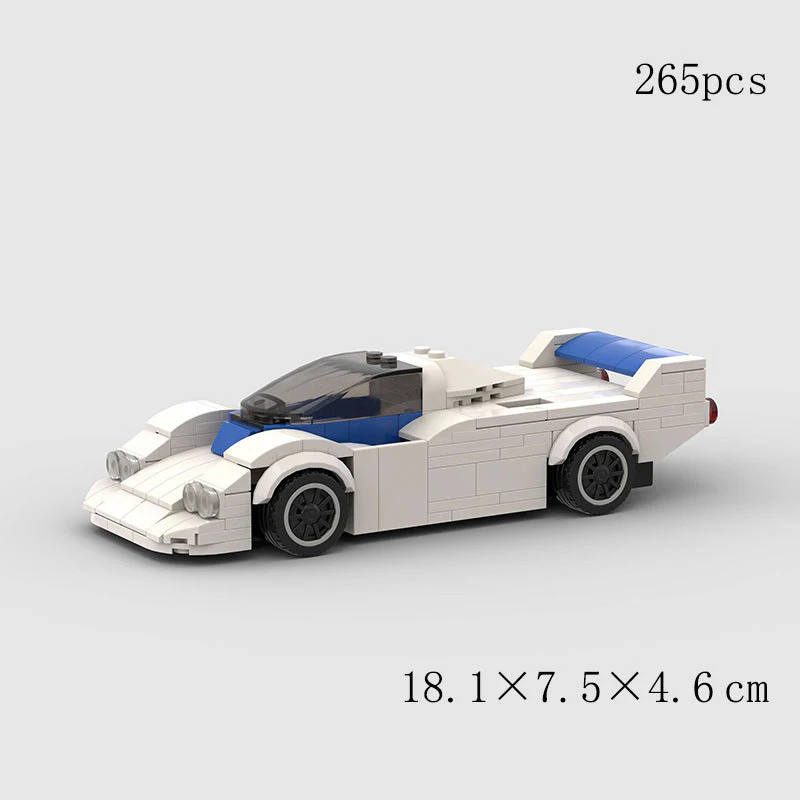 Children's Toys Car Model Sports Car And Small Particle Building Blocks MOC Educational Toys - Image 12