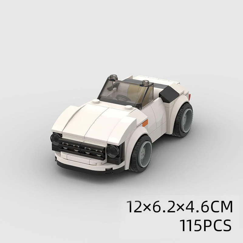 Children's Toys Car Model Sports Car And Small Particle Building Blocks MOC Educational Toys - Image 21