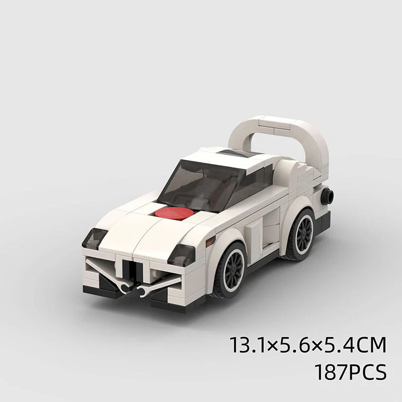 Children's Toys Car Model Sports Car And Small Particle Building Blocks MOC Educational Toys - Image 23